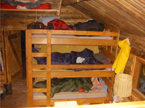 Camp Boyle Rover Cabin Bunks