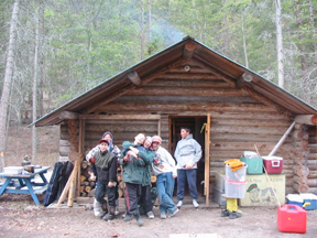 Camp Boyle Rover Cabin Exterior